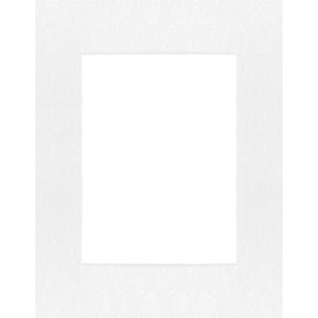 MCS Beveled/Single Mat for 4x6 Prints White