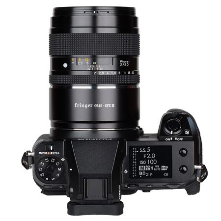 Fringer Contax 645 Lens to Fujifilm GFX II Camera Smart Adapter