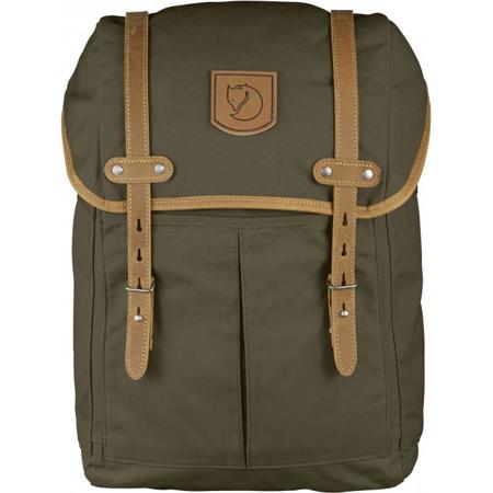 Fjallraven Rucksack No. 21 Medium Classic Backpack, Dark Olive