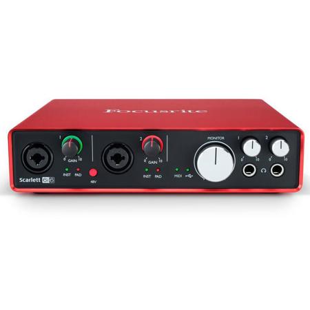 Focusrite Scarlett 6i6 USB Audio Interface, 2nd Generation