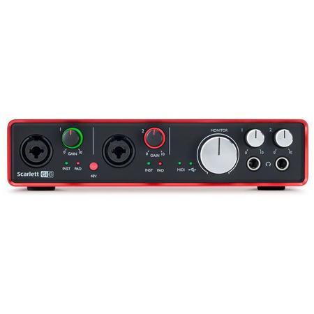Focusrite Scarlett 6i6 USB Audio Interface (2nd Generation 