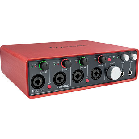 Focusrite Scarlett 18i8 18-Input/8-Output USB 2.0 Audio Interface
