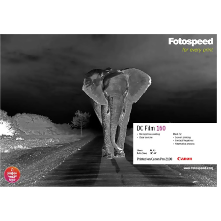 Fotospeed Digital Contact 160 Inkjet Film, 160gsm, 8.3x11.7", 10 Sheets