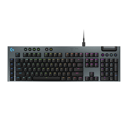 Logitech G Series G915 X Wired RGB Mechanical Gaming Keyboard GL Brown Tactile Switches
