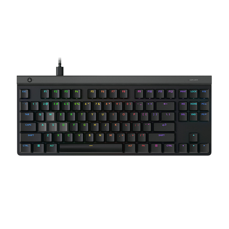 Logitech G515 RAPID TKL Wired RGB Gaming Keyboard, Magnetic Analog Switches Black