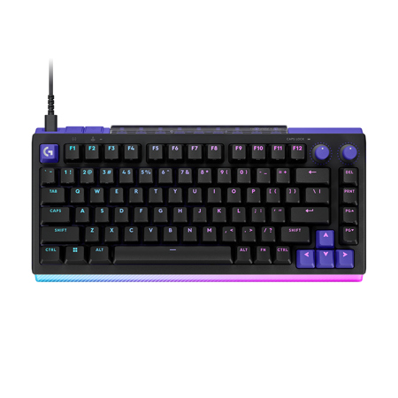 Logitech G5 Series G512 X 75 Wired RGB Mechanical Gaming Keyboard Linear Switches Black