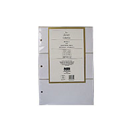Adorama Archival Photo Pages Holds Six 4" x 7" APS Format Prints, Pack of 100