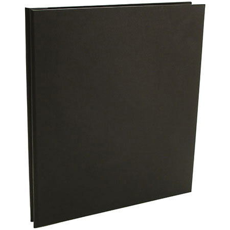 Pina Zangaro Bex 14" x 11" Screwpost Covers, Black Bookbinder's Cloth Finish
