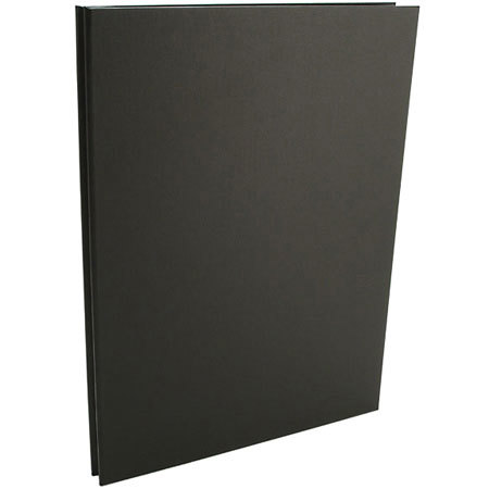 Pina Zangaro Bex 17" x 11" Screwpost Covers, Black Bookbinder's Cloth Finish