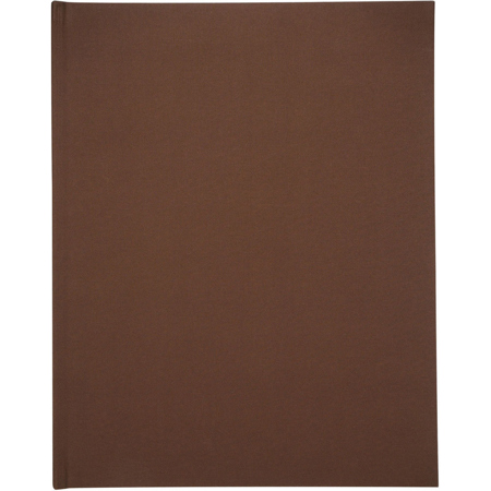 Itoya Profolio Premium 2UP 4x6 Presentation Album, 7x10", 20 Pages, Brown