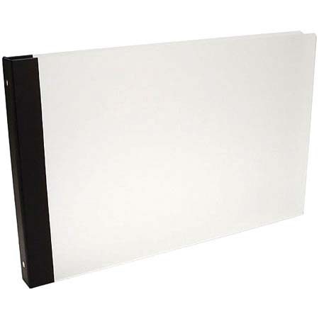 Pina Zangaro Frost, Frosted Acrylic 3 Ring Binder in Landscape Format 8.5" x 11" x 1"