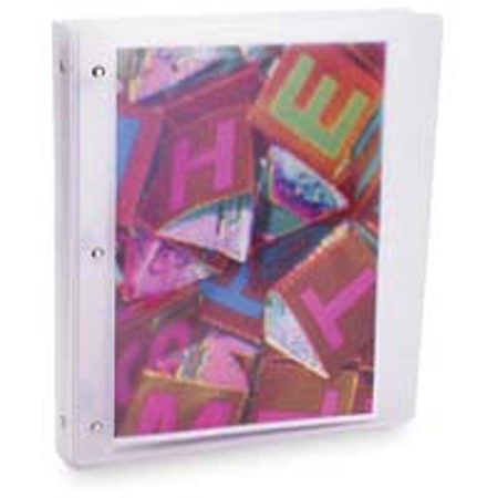 Pina Zangaro Flexx, 1" Three Ring Binder, 8.5x11" x 1", Matte Clear Finish
