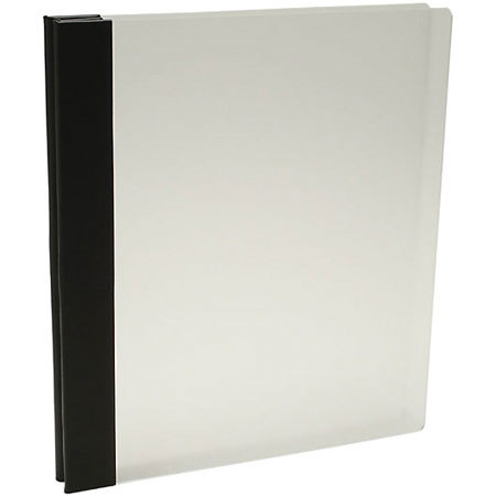 Pina Zangaro Frost, Expandable Screwpost Portfolio Book, 11" x 8.5".