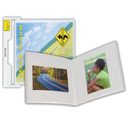 Itoya ZigZag Frost Image Bound Photo Album for 12x12", Holds 24 Images