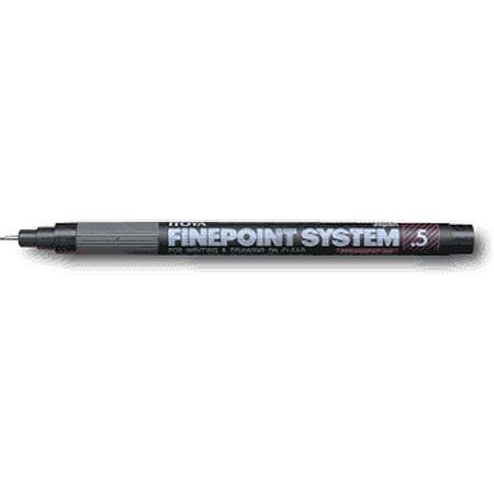 Itoya 0.5mm Finepoint System Permanent Black Ink Pen