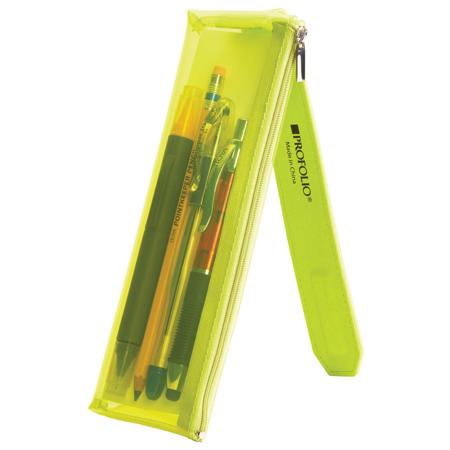 Itoya Journal Sidekick See Inside Zipper Case, Lime