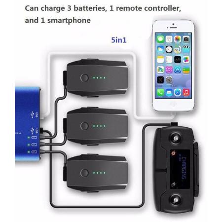 FS Labs FS66 6-In-1 Parallel Smart Battery Charging Hub, Safety Cover, LIPO Bag