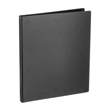 Itoya 11 x 14" Art Profolio Multi-Ring Refillable Binder w/Mounting Board, Black