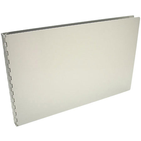 Pina Zangaro Machina 3 Ring Landscape Binder, 11.75" x 18.5" x 1" Holds 11" x 17" Pages, Satin Aluminum Finish.