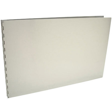 Pina Zangaro Machina 11" x 17" Screwpost Cover, Satin Aluminum Finish, Landscape Format.