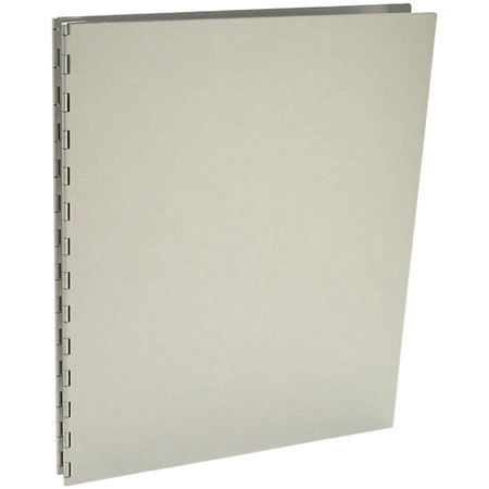Pina Zangaro Machina 12.5" x 9.5" Screwpost Cover, Satin Aluminum Finish.