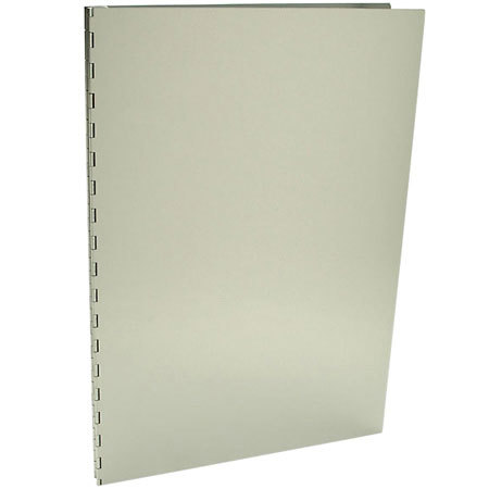 Pina Zangaro Machina 17" x 11" Screwpost Cover, Satin Aluminum Finish.