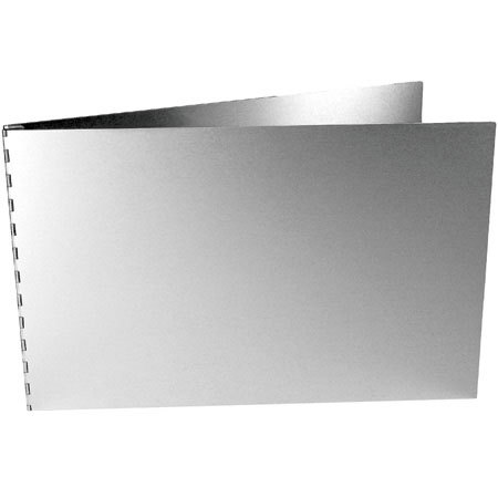 Pina Zangaro Machina 17" x 14" Screwpost Cover, Satin Aluminum Finish.