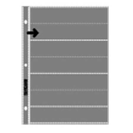 Archivalware Polypropylene Negative Album Pages, 35mm, 6 Frames, 25 Pack