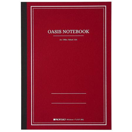 Itoya Medium ProFolio Oasis Notebook, A5 (5.8x8.3"), Brick