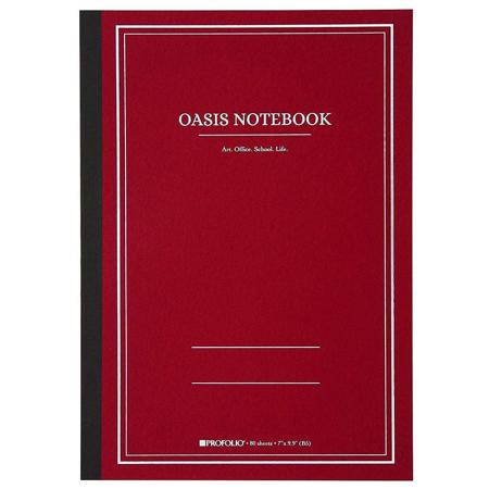 Itoya Small ProFolio Oasis Notebook, A6 (4.1x5.8"), Brick