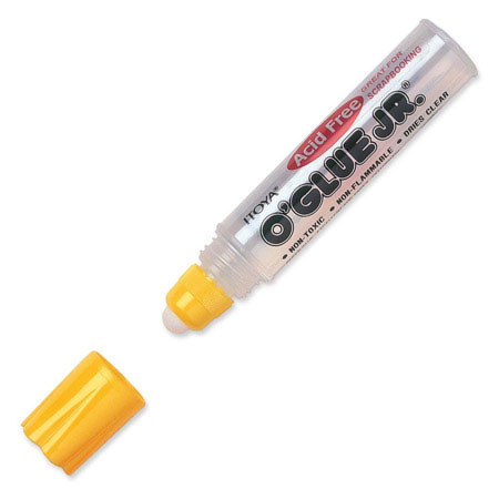Itoya Liquid Gel Acid Free O'Glue Jr., 1 oz Applicator