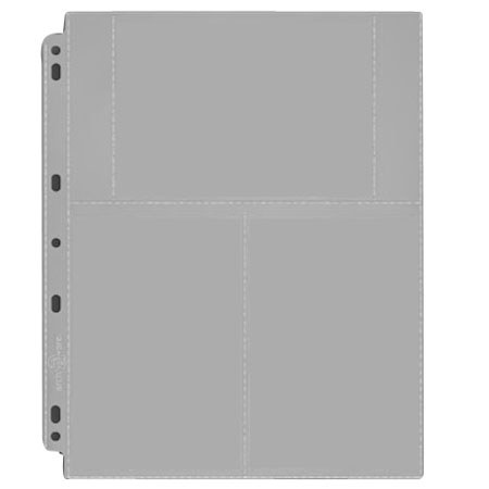 Archivalware Polypropylene Photo Album Pages, Holds 6 Prints 4x6", 100 Pack