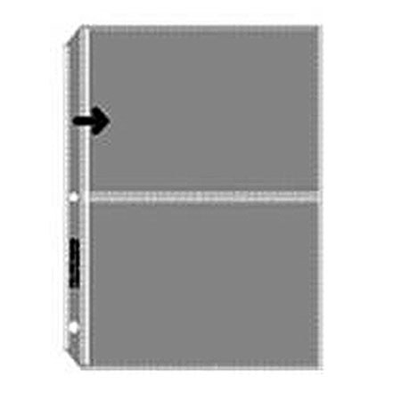 Archivalware Polypropylene Photo Album Pages Holds 4- 5x7" -100 Pk
