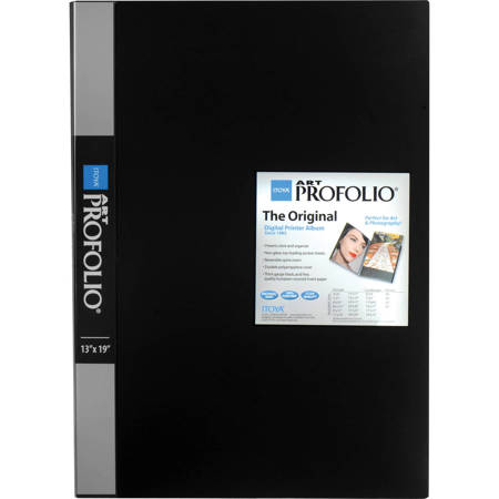 Itoya Art Profolio Presentation Book with 11x14" 24 Pocket Pages, 48 Views