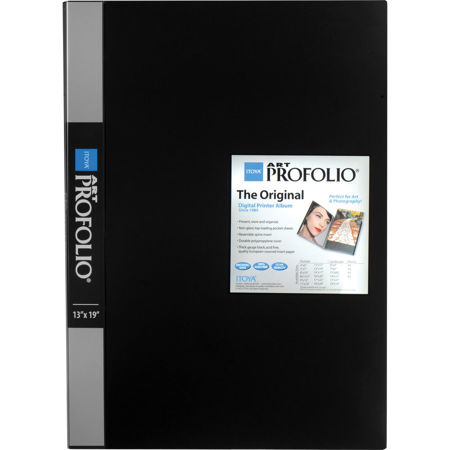 Itoya Art Profolio Presentation Book with 13x19" 24 Pocket Pages, 48 Views