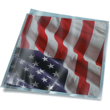 Print File 17x25" Polyester FoldFlap Sleeves, 3 Mil, Case of 250
