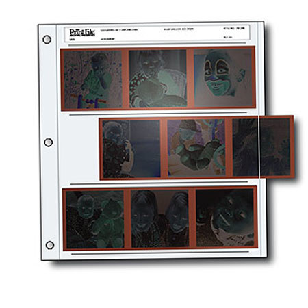 Print File 360310 Archival 70mm Negative Pages, 100