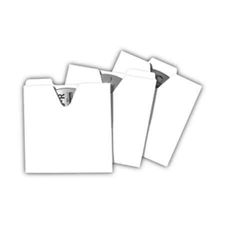 Print File CD-Fold CD/DVD Paper Folders, Pack of 100