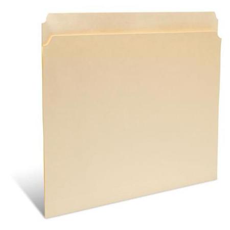 Print File File Folder for Legal Size Document, 50 Pieces, Buffered Light Cream