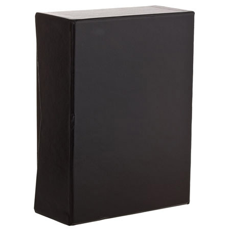 Print File FB572.5, 5-1/2x7-1/2" Film and Print Archival Storage Box, Dimensions: 5-1/2x7-1/2x2-1/2" D, Black