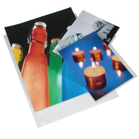 Print File 6 mil Polypropylene Presentation Pocket, 12x17", 100 Pack
