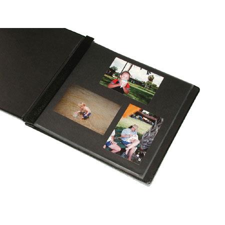 Print File 12x12 Black Cardstock Insert for Archival Scrapbook Pages, 12  Pack 9450560