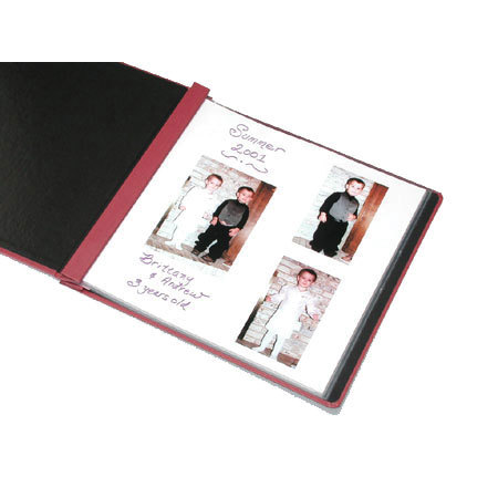 Print File 12x12 White Cardstock Insert for Archival Scrapbook