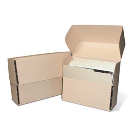 Print File Tan Legal Size Document Box 15.25x10.25x5in