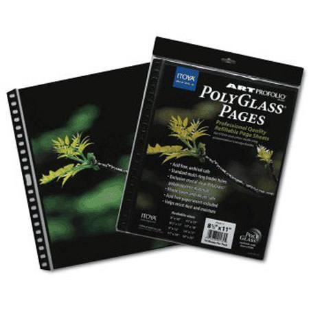 Itoya Art Profolio 17x22in Clear Pages, 10 Pages Pack