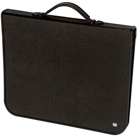 Prat Paris 300 Portbook, 10-8.5x11 Protectors, Black