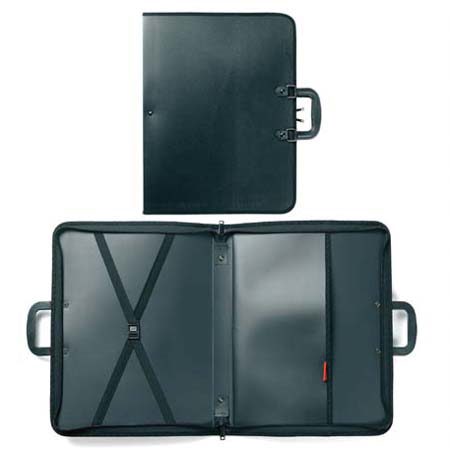 Prat S11221 Paris Start 1 Portfolio, 17x22x1in, Black