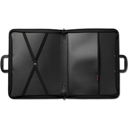 Itoya Prat Paris 23x31" Start 1 Hard Cover Polypropylene Portfolio, 3" Gusset