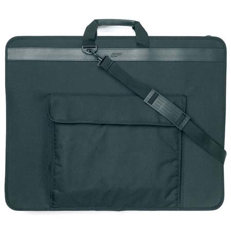 Prat Swap Portfolio with Removable Inside Accessories Pocket, 26x20x3", Black