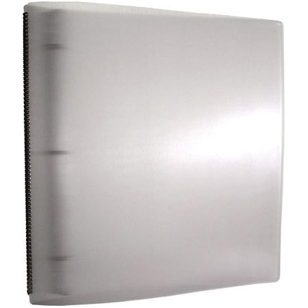 Pina Zangaro Simm 3 Ring Binder, 12" x 11.5" x 1", Holds 8.5x11" Pages